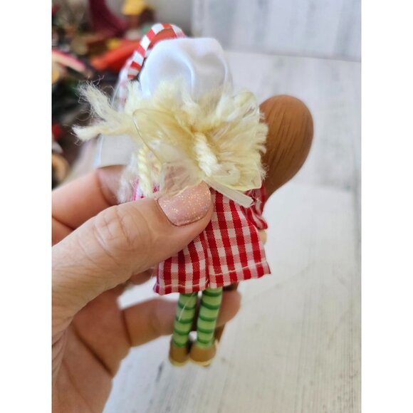 Vintage Kurt Adler Baker jointed girl fairy cookie ornament Xmas tree - Picture 4 of 7